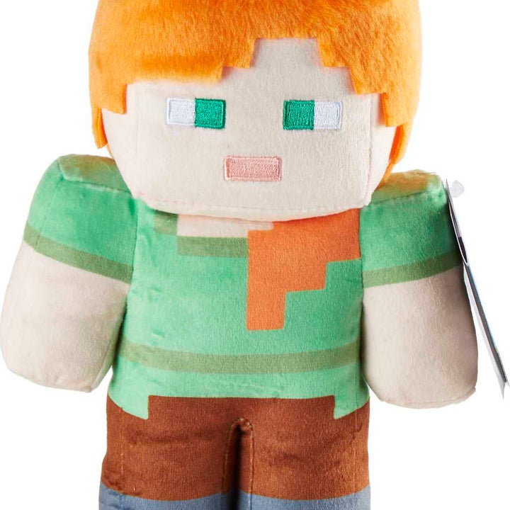 Minecraft Basic Plush Character Soft Dolls, Video Game-Inspired Collectible Toy Gifts for Kids & Fans Ages 3 Years Old & Up