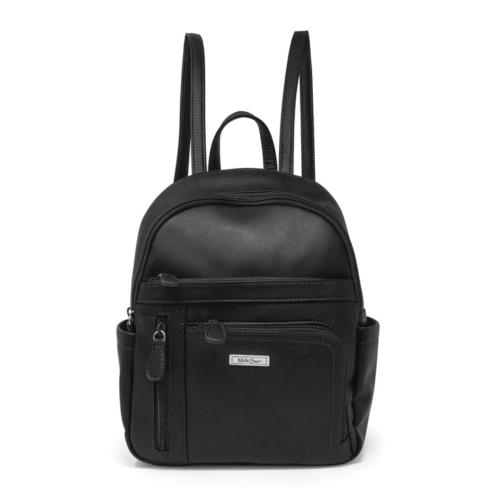 MultiSac womens Adele Backpack, Black, One Size