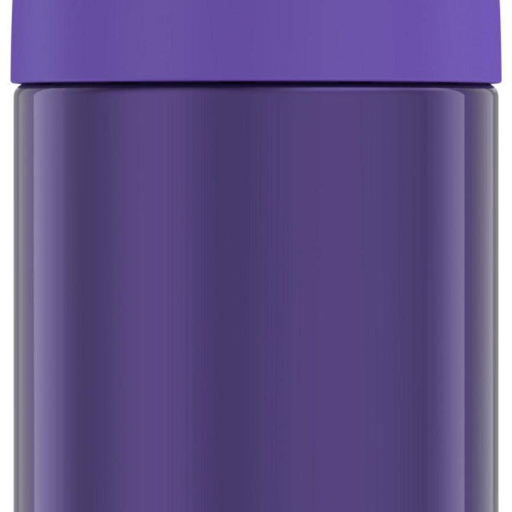 THERMOS FUNTAINER Water Bottle with Straw - 12 Ounce, Violet - Kids Stainless Steel Vacuum Insulated Water Bottle with Lid FUNTAINER 12 Ounce Bottle