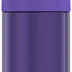 THERMOS FUNTAINER Water Bottle with Straw - 12 Ounce, Violet - Kids Stainless Steel Vacuum Insulated Water Bottle with Lid FUNTAINER 12 Ounce Bottle