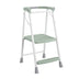 COSCO 2-Step Kitchen Stepper™ Adult Folding Step Stool, Kids Folding "Helper" (Steel/Resin) Green