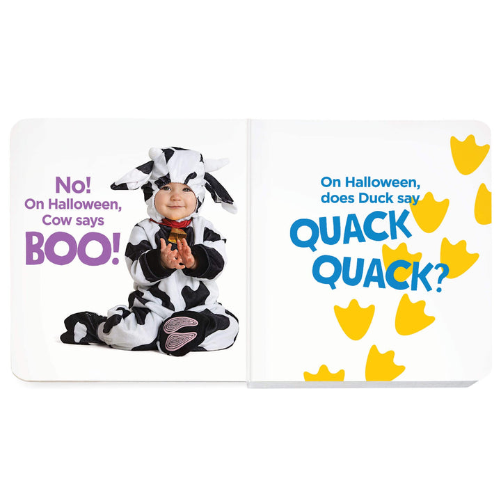 Who Says Boo?: Baby's First Halloween Book (Highlights™ Baby Mirror Board Books)