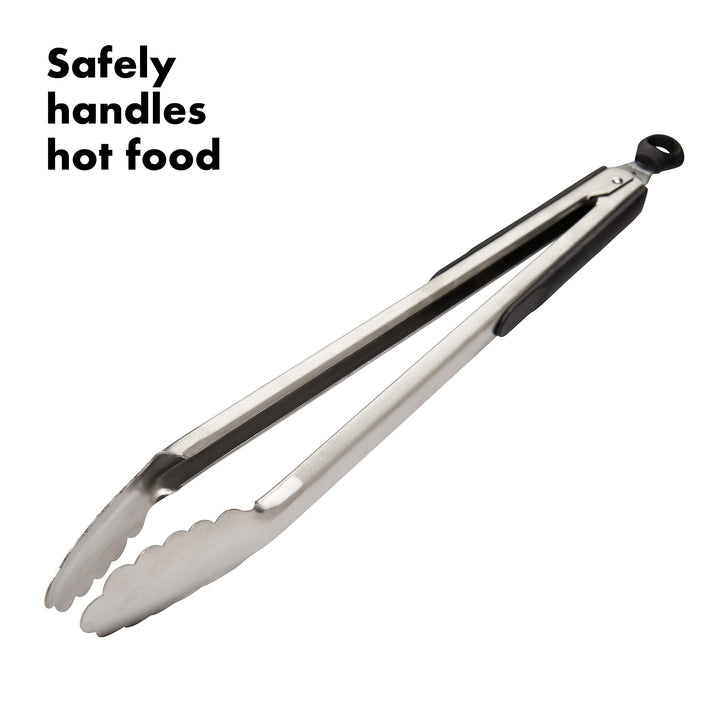 OXO Good Grips 16-Inch Locking Tongs, Silver