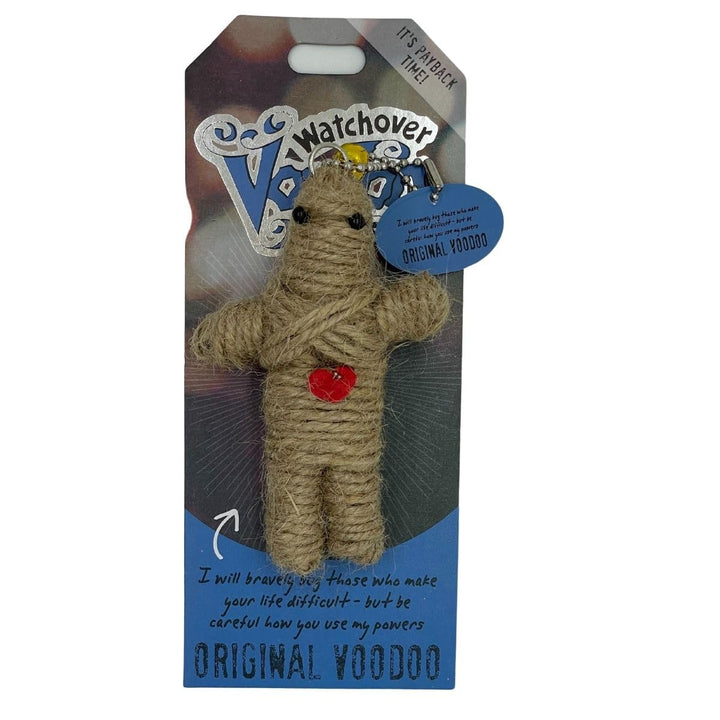 Watchover Voodoo 3-Inch Original Voodoo Keychain - Handcrafted Gift to Bring Good Luck and Positivity Everywhere You Go