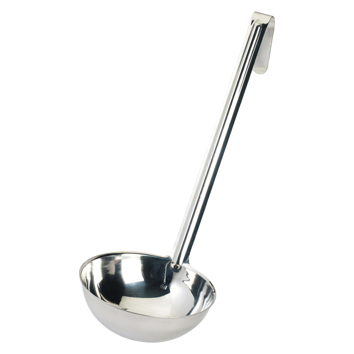 Winco One Piece Stainless Steel Ladle, 24 Ounce, 13"