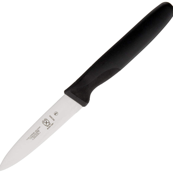 Mercer Culinary M23900P Millennia Black Handle, 3-Inch Slim, Paring Knife