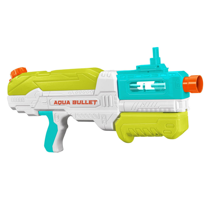 Water Warriors: Aqua Bullet - Water Blaster, Pump-Action, Launches 5 Water Bullets Every Pump, Shoots Up to 32ft, Outdoor Water Play, Kids Toy, Age 6+