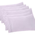 Elegant Comfort 6-PACK Solid Pillowcases 1500 Thread Count Egyptian Quality - Easy Care, Smooth Weave, Wrinkle and Stain Resistant, Easy Slip-On, 6-Piece Set, Standard/Queen Pillowcase, Lilac