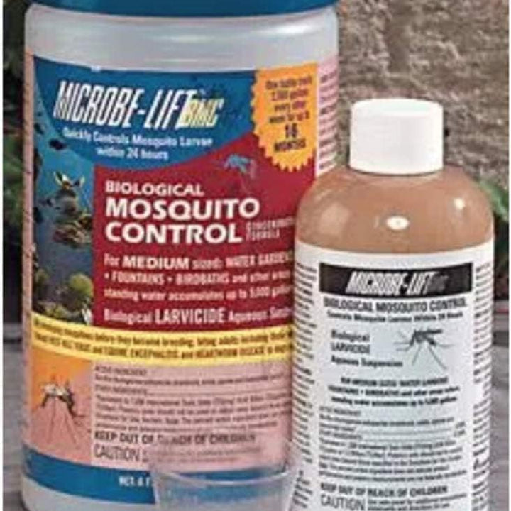 MICROBE-LIFT BMC Biological Mosquito Control, Liquid Treatment for Medium-Sized Decorative Water Gardens Up to 2,000 Gallons, Fountains and Ponds, 6 Fl Oz 6 Fluid Ounces