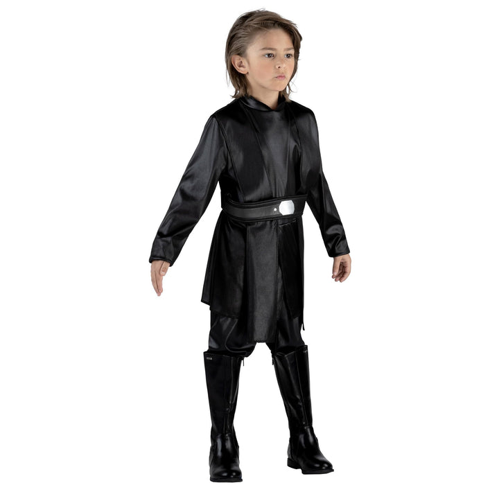 Star Wars Luke Skywalker Official Youth Halloween Costume - Tunic and Pants with Detachable Cloak and Foil Belt Small