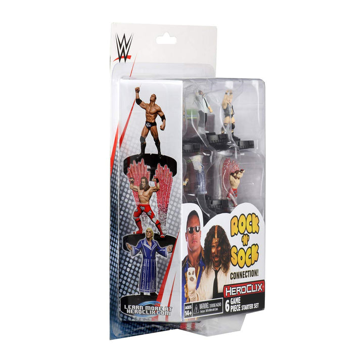 WizKids WWE Heroclix: The Rock ‘N’ Sock Connection 2-Player Starter Set