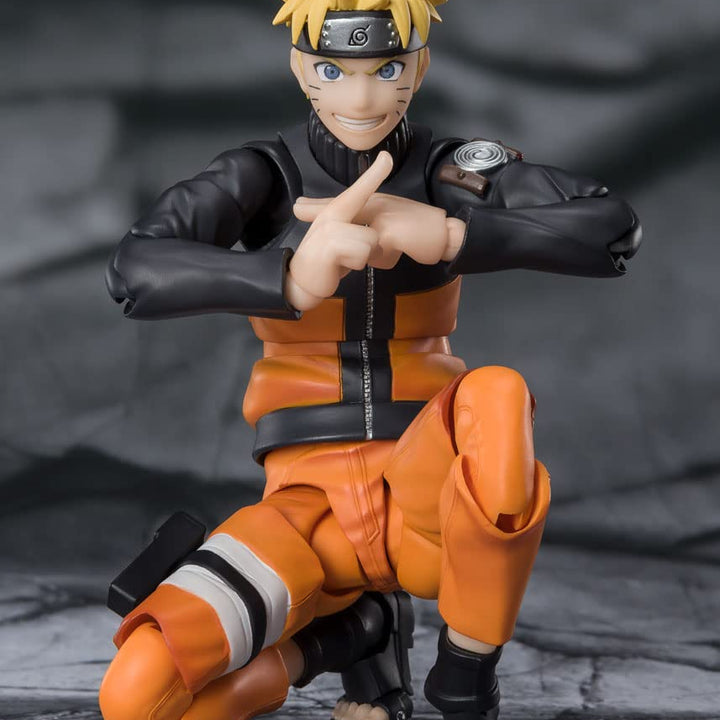 TAMASHII NATIONS - Naruto Shippuden - Naruto Uzumaki -The Jinchuriki Entrusted with Hope, Bandai Spirits S.H.Figuarts Action Figure Naruto Uzumaki -the Jinchuriki Entrusted With Hope-