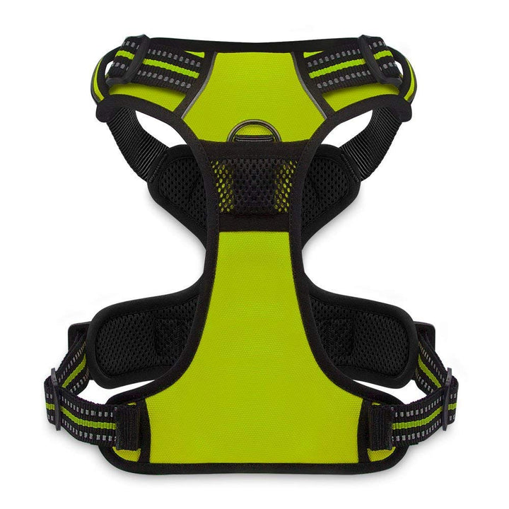 Voyager Dog Harness Dual Leash Attachment No-Pull Control Adjustable Soft but Strong Pet Harness for Medium and Large Dogs with 3M Reflective Technology - Royal Blue Lattice, XS (Chest: 13 - 16")