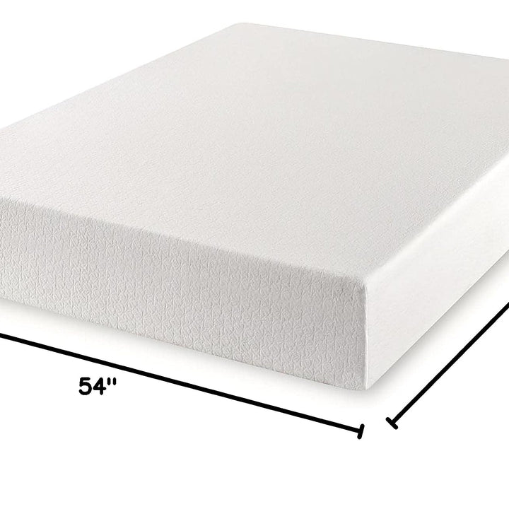 Best Price Mattress 8 Inch Full Mattress Bed-In-A-Box, Green Tea Memory Foam , White