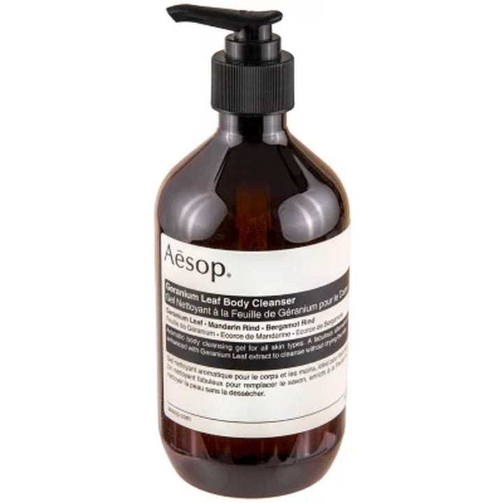 Aesop Geranium Leaf Body Cleanser, 16.9 Fl. Oz.