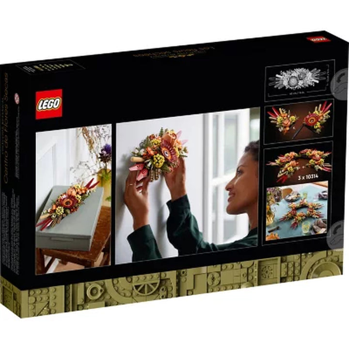 LEGO Icons Dried Flower Centerpiece 10314 Building Kit (812 Pieces)