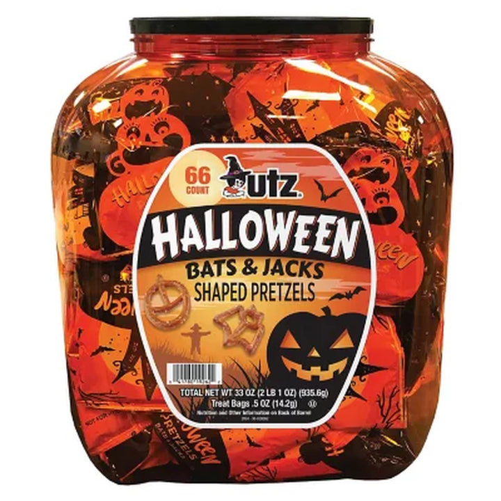 Utz Halloween Pretzel Barrel, 66 Ct.