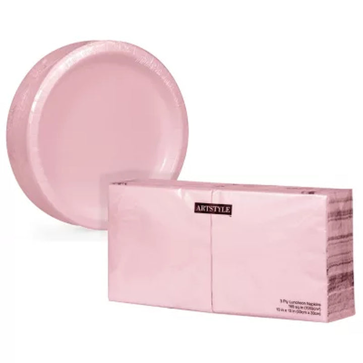 Artstyle Paper Plate & Napkin Kit, 285 Ct. (Choose Color)