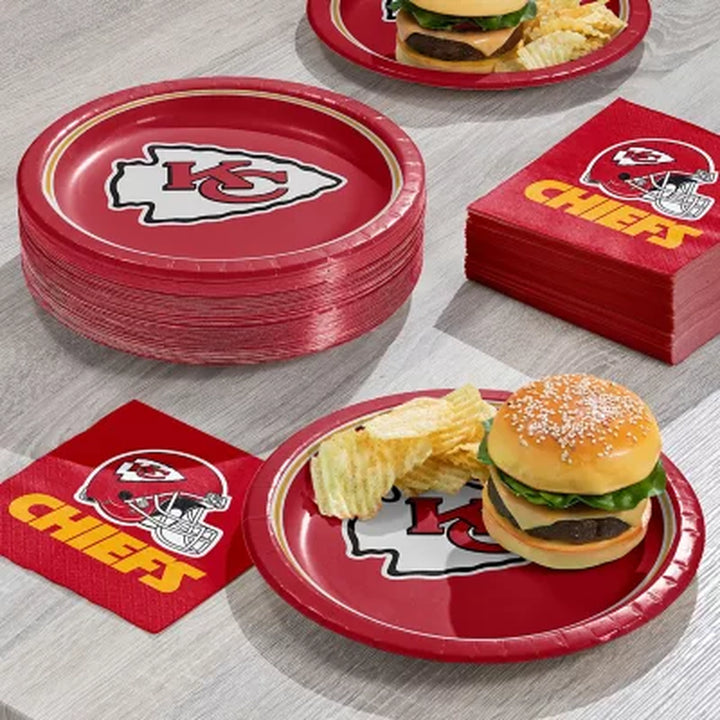 NFL Paper Plates & Napkins Kit, 285 Ct. (Choose Team)