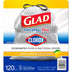 Glad Forceflex Tall Kitchen Trash Bags with Clorox, Lemon Fresh Bleach Scent 13 Gal., 120 Ct.