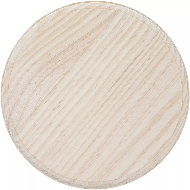 Bright Creations Unfinished Wood round Plaques for DIY Crafts (2 Pack), 8 Inches