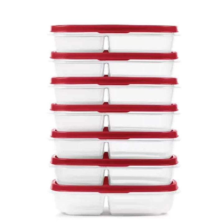 Rubbermaid Easy Find Lids Meal Prep Food Storage Containers, 14-Piece Set