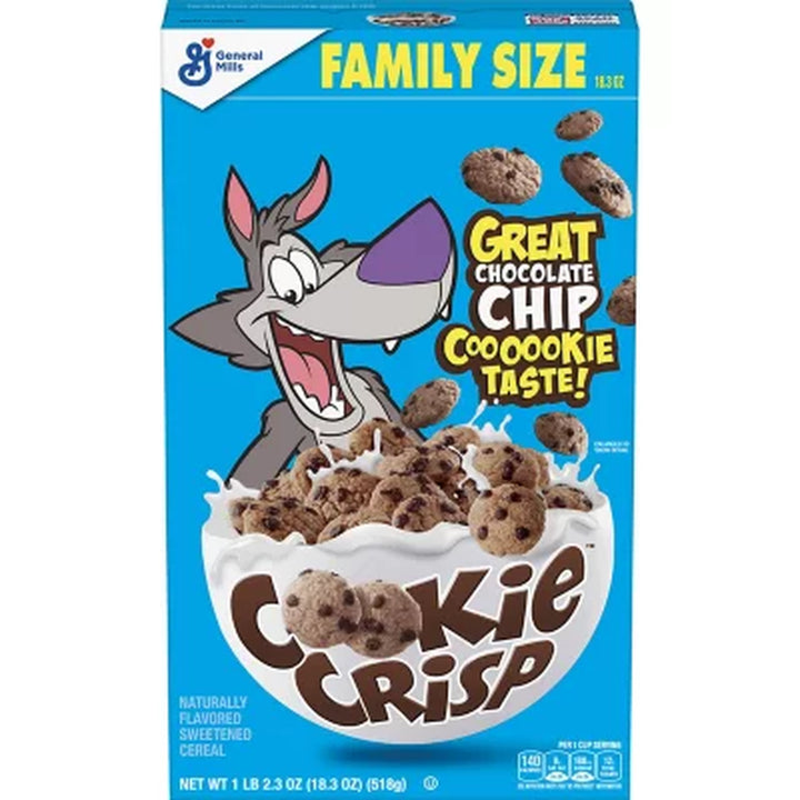 Cookie Crisp Chocolate Chip Cookie Cereal 36.6 Oz., 2 Pk.