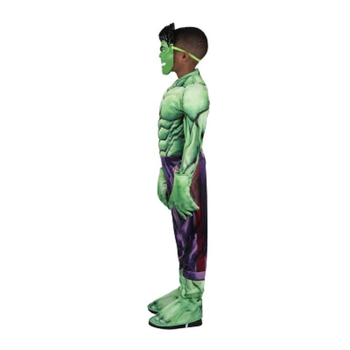 Marvel Incredible Hulk Kids Deluxe Costume