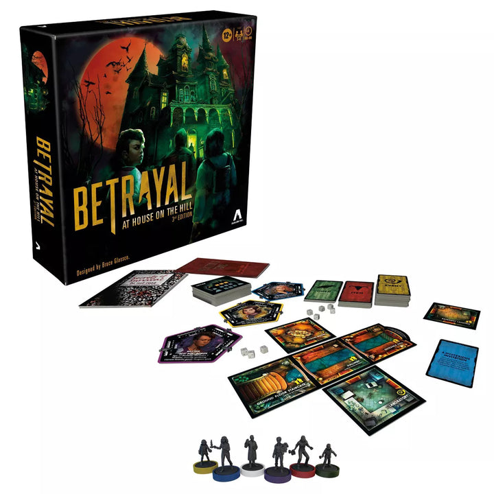 Avalon Hill Betrayal at House on the Hill 3Rd Edition Game