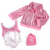 Sophia’S Gymnastics Leotard & Nylon Jacket for 18" Dolls, Pink