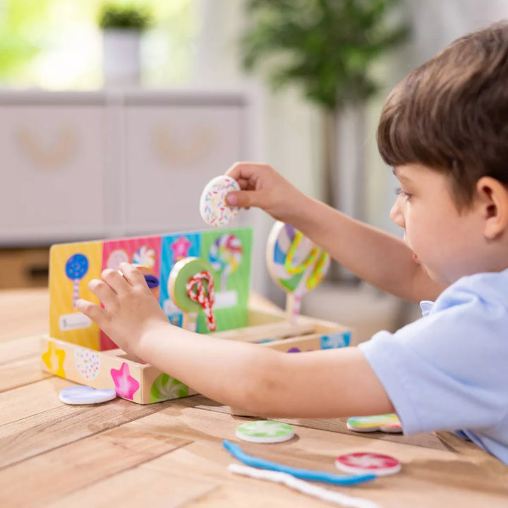 Melissa & Doug Wooden Lollipop Play Set