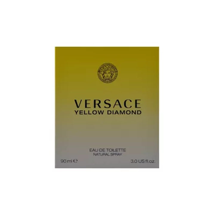 Versace Yellow Diamond Eau De Toilette, 3.0 Fl Oz
