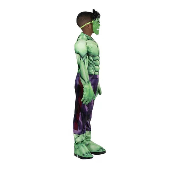 Marvel Incredible Hulk Kids Deluxe Costume