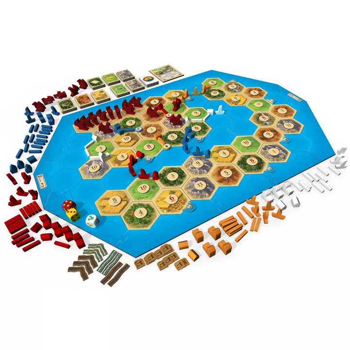 Catan Seafarers + C&K Scenario Treasures, Dragons & Adventurers Game Expansion