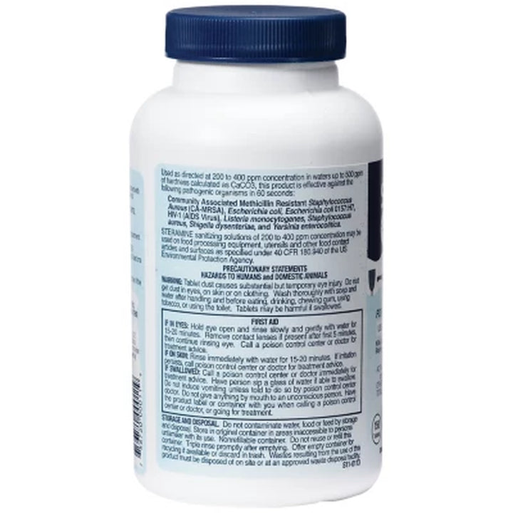 Steramine 1-G Tablets Multi-Purpose Sanitizer (150 Tablets)
