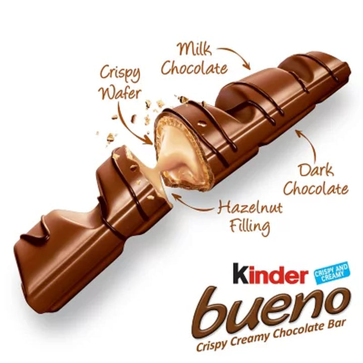Kinder Bueno Chocolate Bars, 1.5 Oz., 20 Pk.