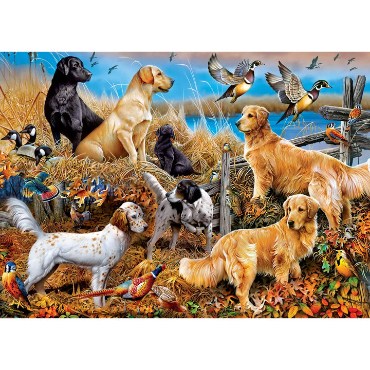 Masterpieces 1000 Piece Jigsaw Puzzle - Man'S Best Friends - 19.25"X26.75".