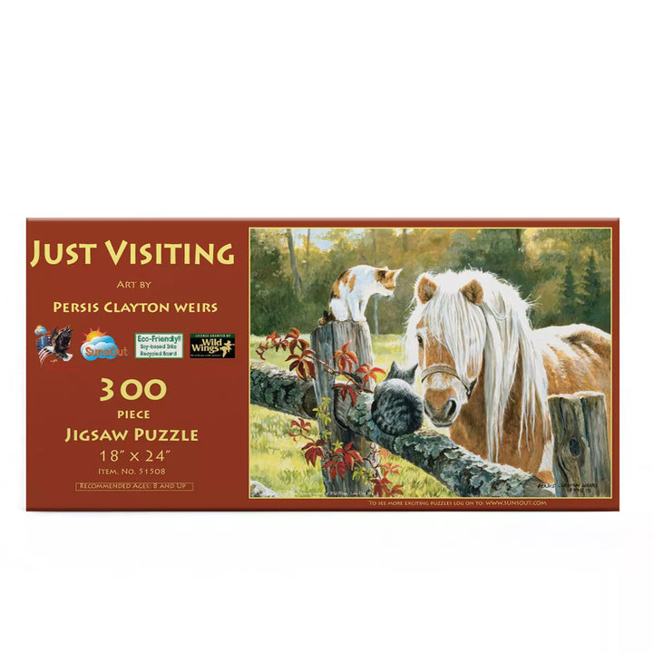 Sunsout Just Visiting 300 Pc Jigsaw Puzzle 51508