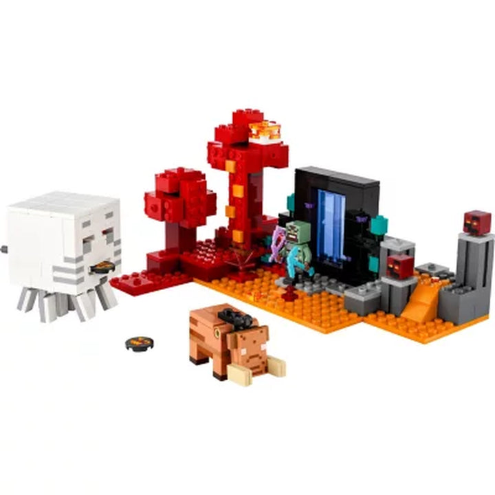 LEGO Minecraft the Nether Portal Ambush 21255 (352 Pieces)