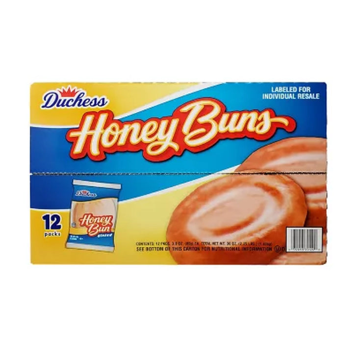 Duchess Honey Buns, 3 Oz., 12 Pk.