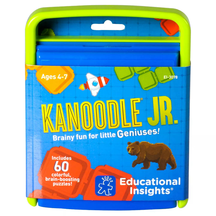 Educational Insights Kanoodle Jr. Spatial Reasoning Strategy Game 8Pc