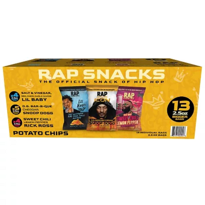 Rap Snacks Gold Variety Pack Chips 2.5 Oz., 13 Ct.