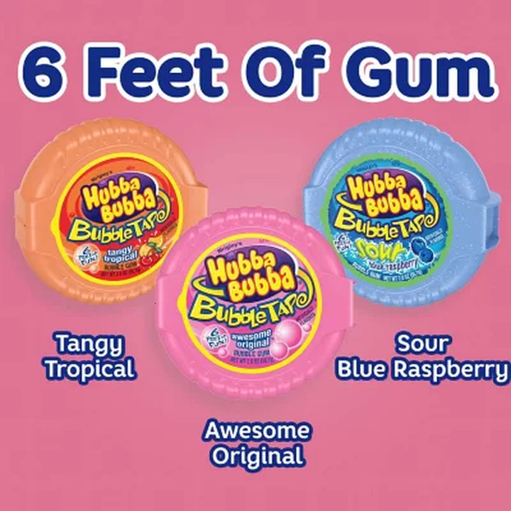 Hubba Bubba Bubble Tape Gum, 2 Oz., 12 Pk.