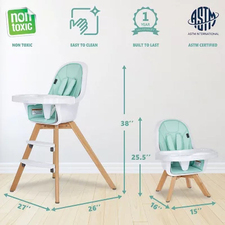 Evolur Multifunctional Zoodle High Chair (Choose Your Color)