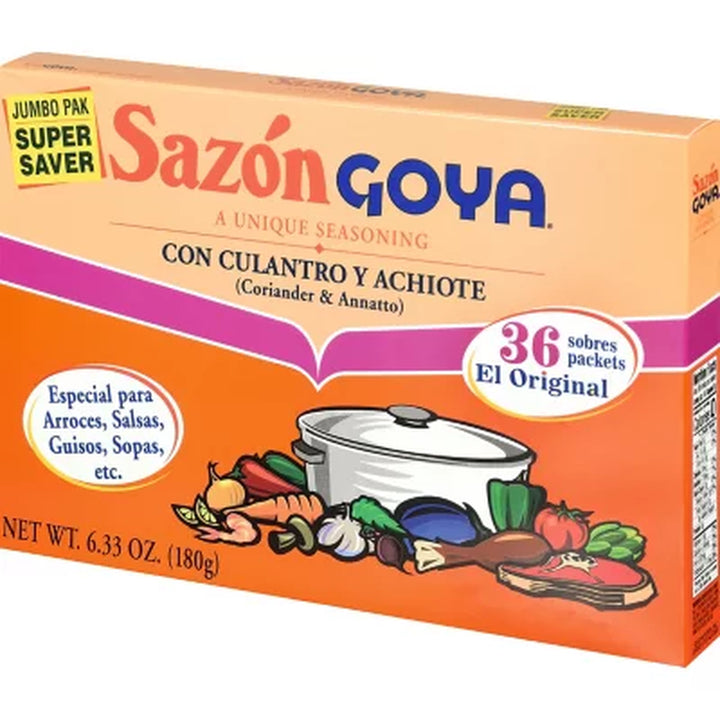 Goya Sazon 6.3 Oz., 36 Ct.