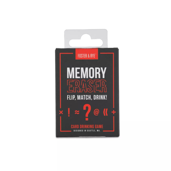 Foster & Rye Memory Eraser - Card Matching Games for Adults, Classic Matching Card Game