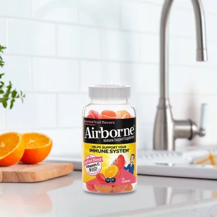 Airborne Vitamin C Gummies, 750 Mg, 75 Ct.