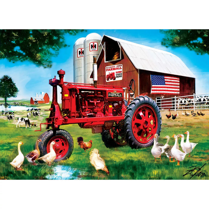 Masterpieces 1000 Piece Jigsaw Puzzle - Red Nostalgia - 19.25"X26.75".