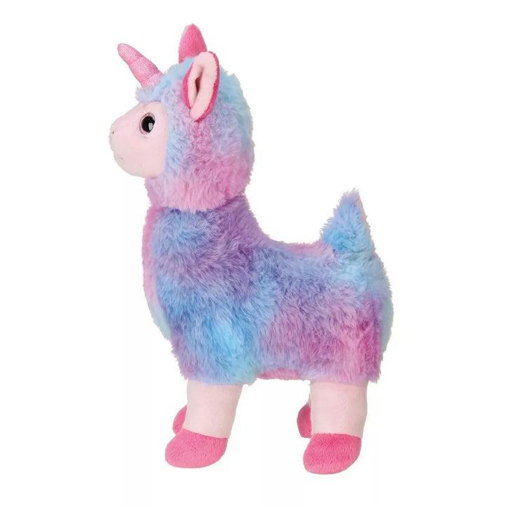 Bearington Luna Llamacorn the Rainbow Llama Plush, 10 Inch Llama Stuffed Animal