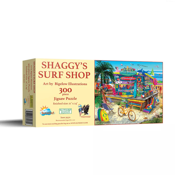 Sunsout Shaggy'S Surf Shop 300 Pc Jigsaw Puzzle 31570